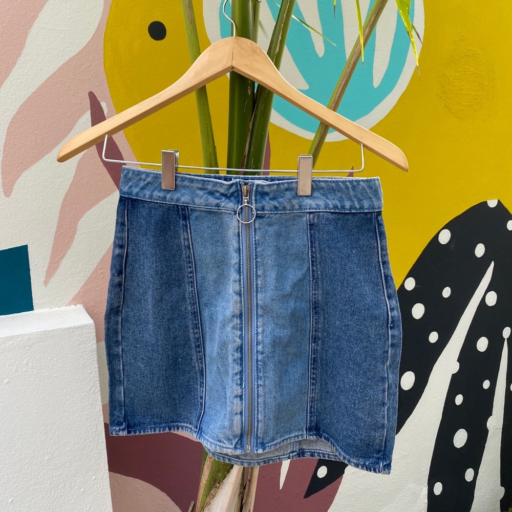 PacSun denim skirt